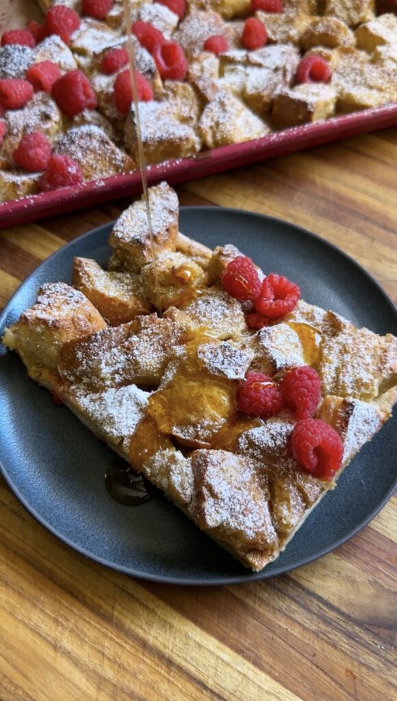 slice-of-sheet-pan-cottage-cheese-french-toast
