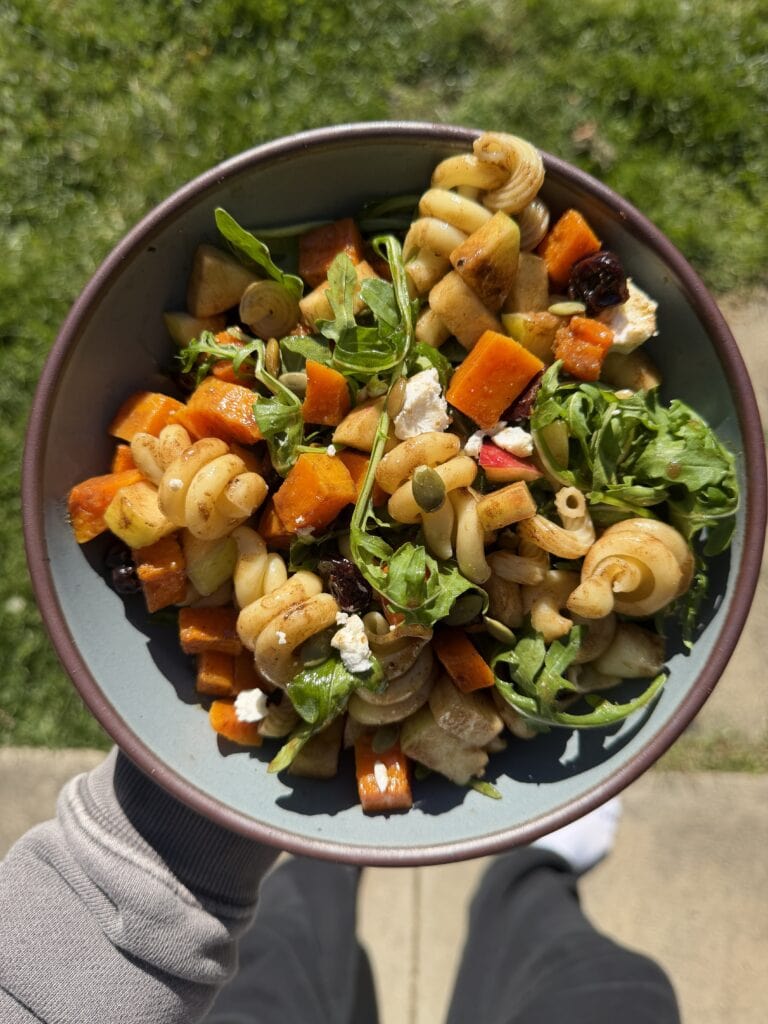 Fall Pasta Salad - Grace Elkus