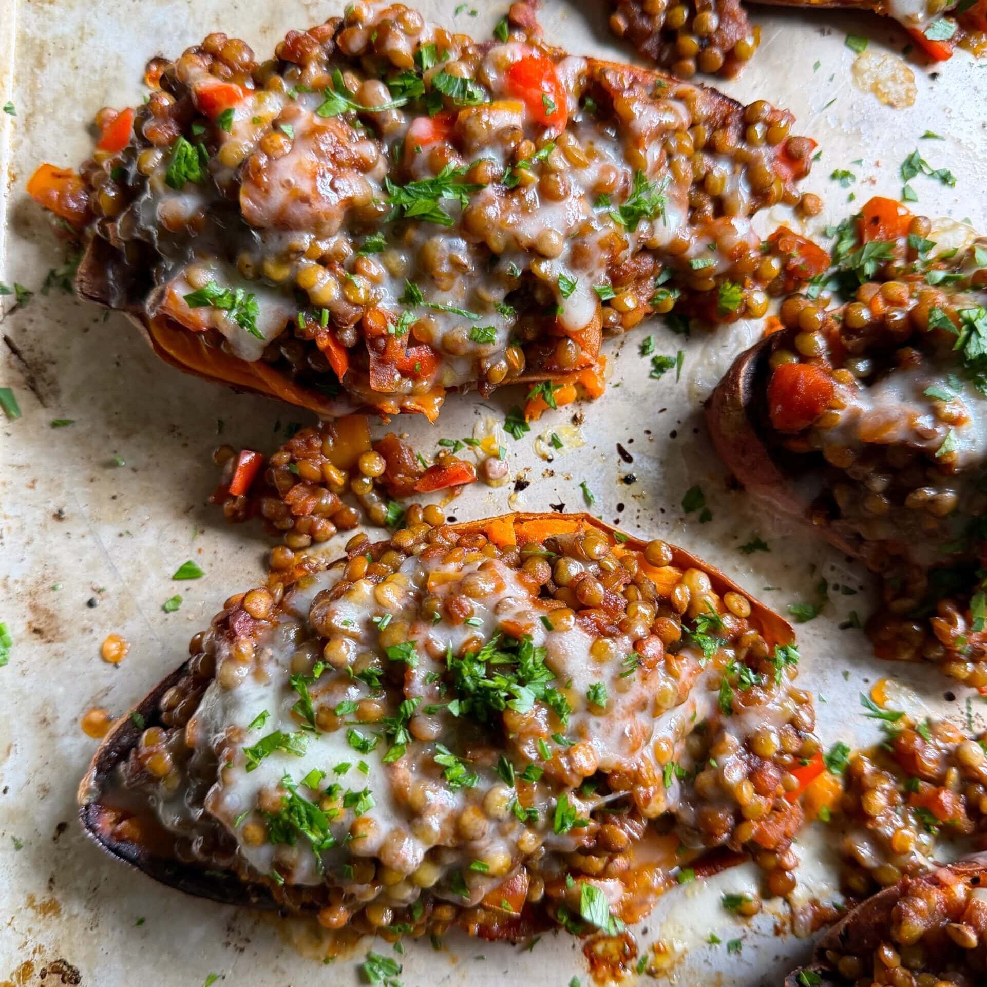lentil-sloppy-joe-boats