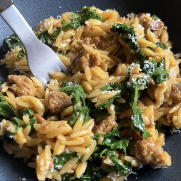 orzo skillet