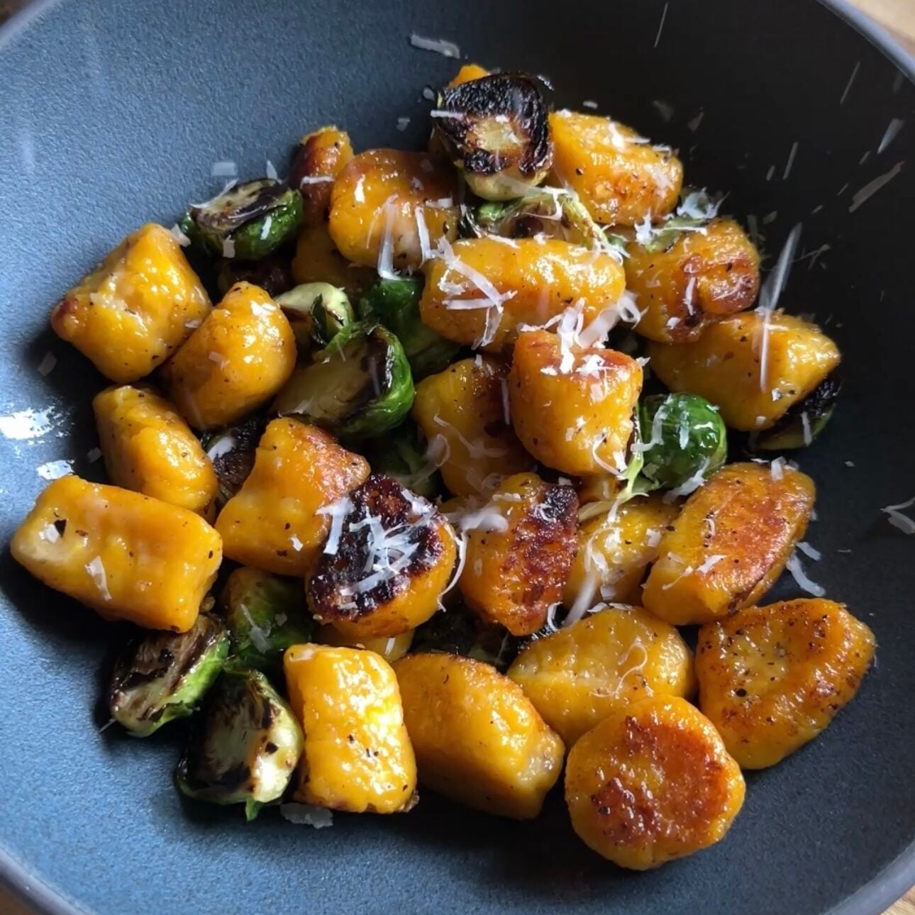 pumpkin cottage cheese gnocchi