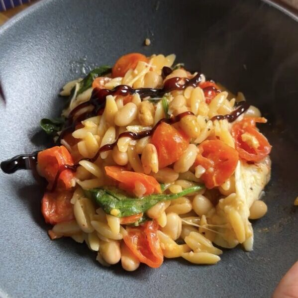 tomato baked orzo
