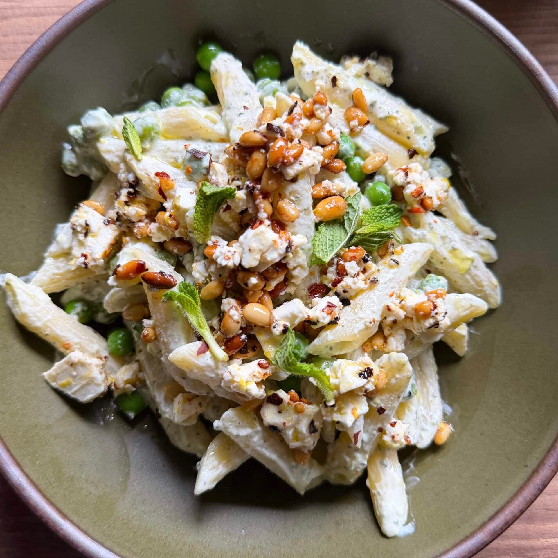 yogurt pasta